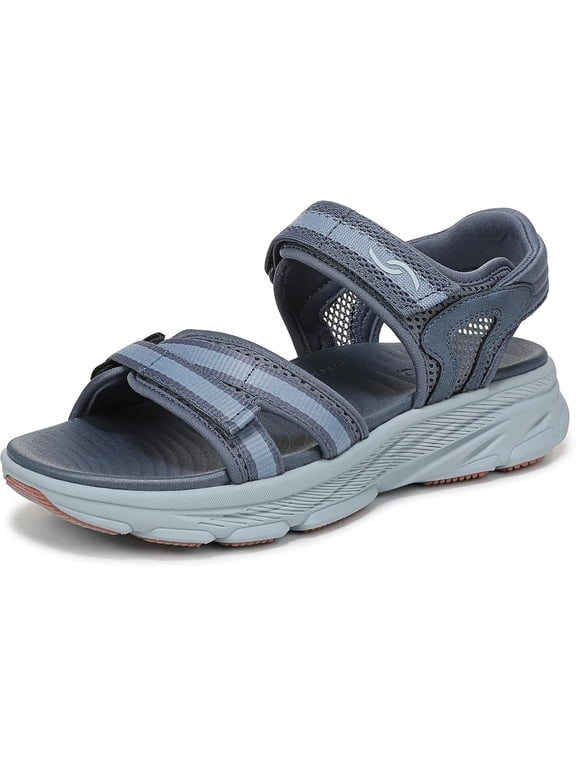 Devotion Max Women's Strappy Sandal Flintstone Blue 9W
