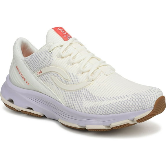 Ryka Devotion X 2 Women's Walking Sneakers Color: Egret White Size: 8.5 WIDE