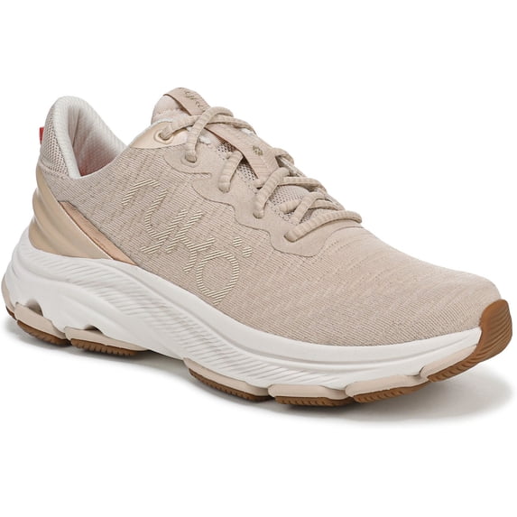 Ryka Devotion X Max Women's Walking Sneakers Color: Beige Metallic Size: 8