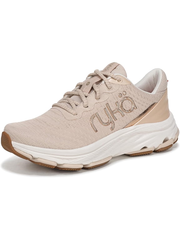 Women's Devotion X Max Rs Walking Sneaker Beige Metallic 9W
