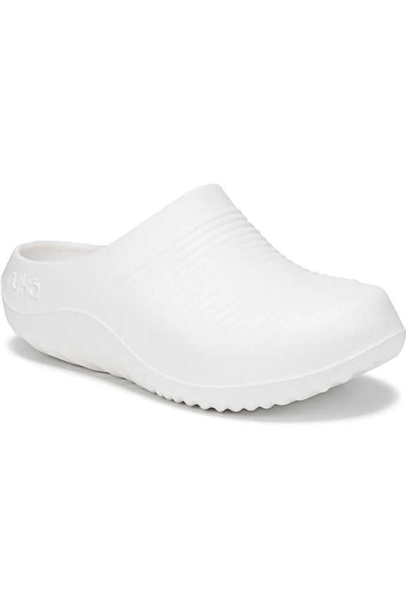 Women's Echo Recovery Clog Gardenia White 10M