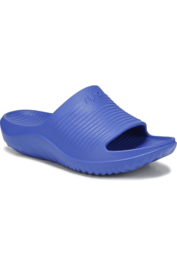 Echo Recovery Slide Women's Sandals Dazzling Blue Size 8 M