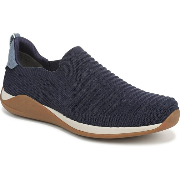 Ryka Era Knit Women's Slip-On Sneakers Color: Academy Blue Size: 9 WIDE