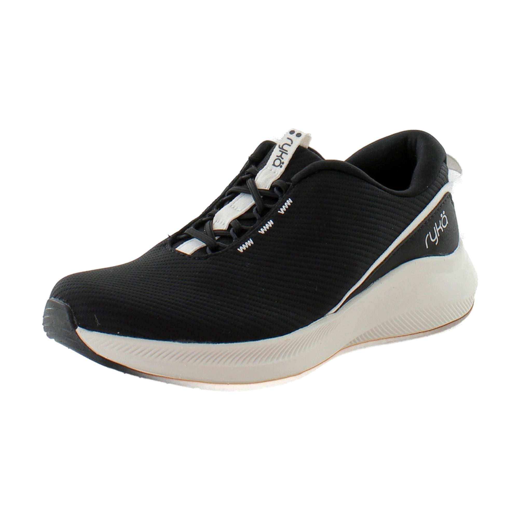 DKNY Abbi Women's Slip-On Sneakers – Black/Black, Size 9 M, Sporty Style