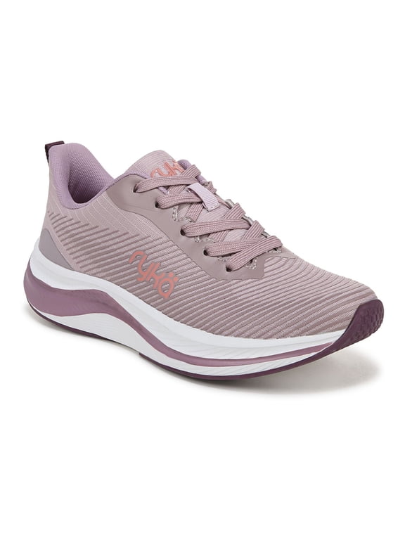 Genuine Women's Fashion Sneakers Violet Ice Fabric Size 9.5 M
