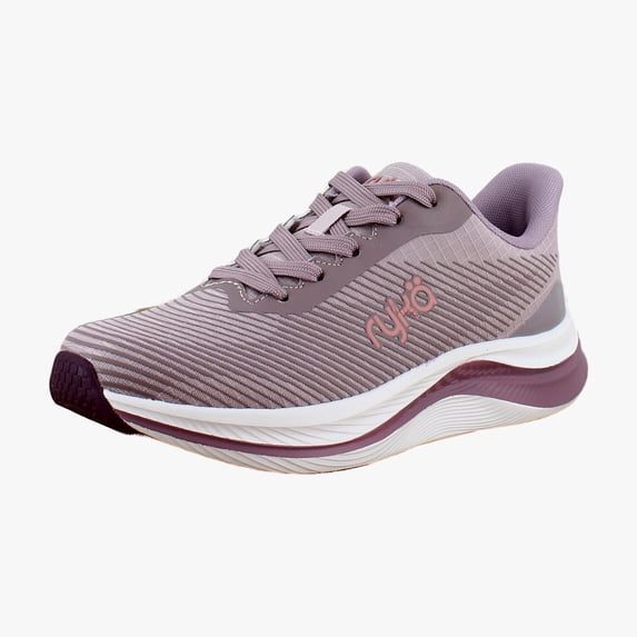 Ryka Womens Genuine Walking Shoe Violet Ice Fabric 9 M