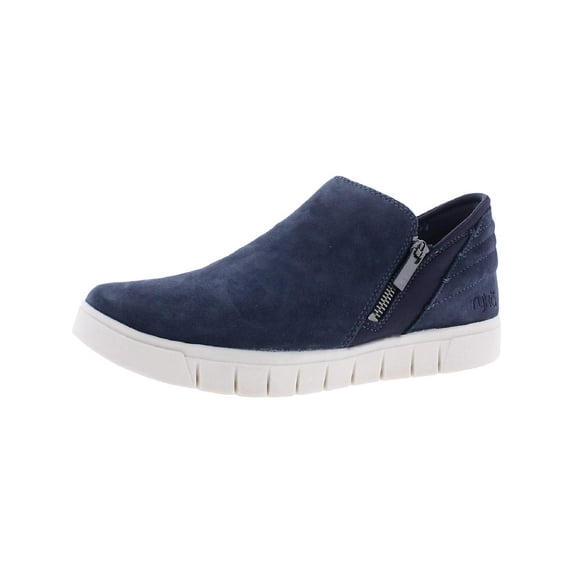 Ryka Womens Hensley Zip Suede Lifestyle Athletic and Training Shoes