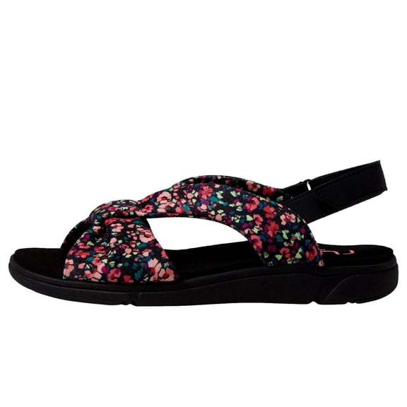 Ryka Macy Floral Black Multi I4498M1001 Women's Size 5.5