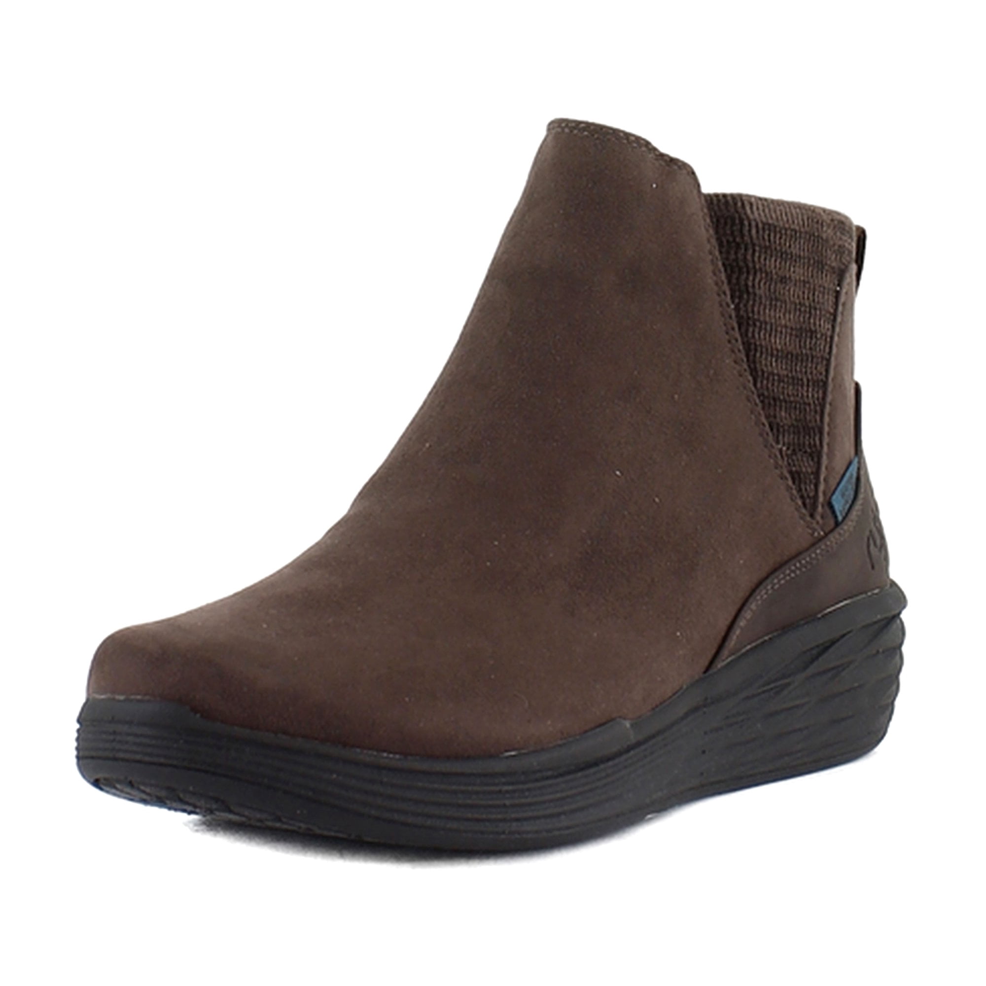 Ryka Women's Aubonne Gore Ankle Boot – Waterproof Slip-On With Faux Shearling, Comfort Fit