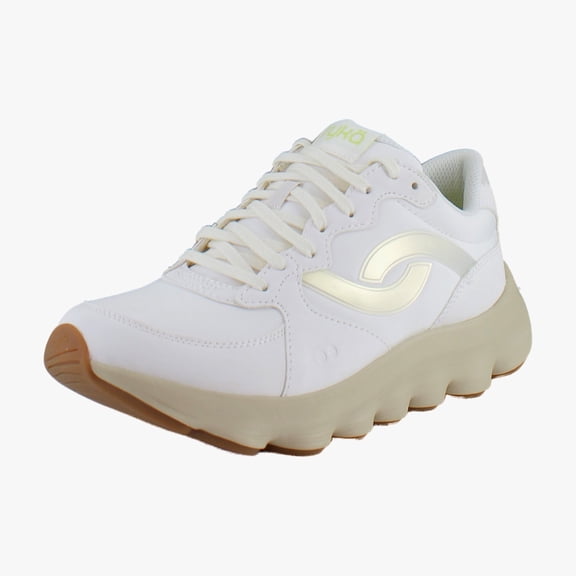 Ryka Podflow Retro Women's Athletic White Alyssum Mesh Fabric Size 9 M