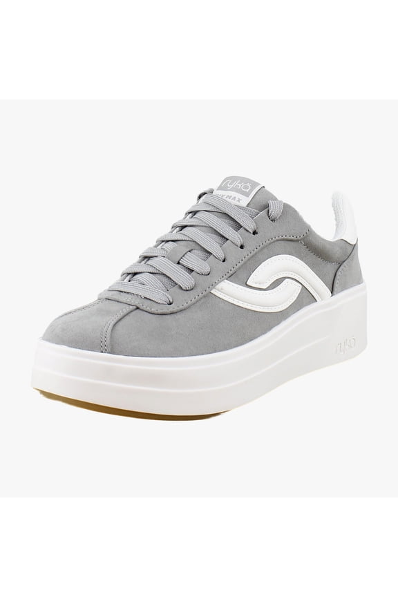 Viv Max Women's Fashion Sneakers Chalk Grey Size 8 M