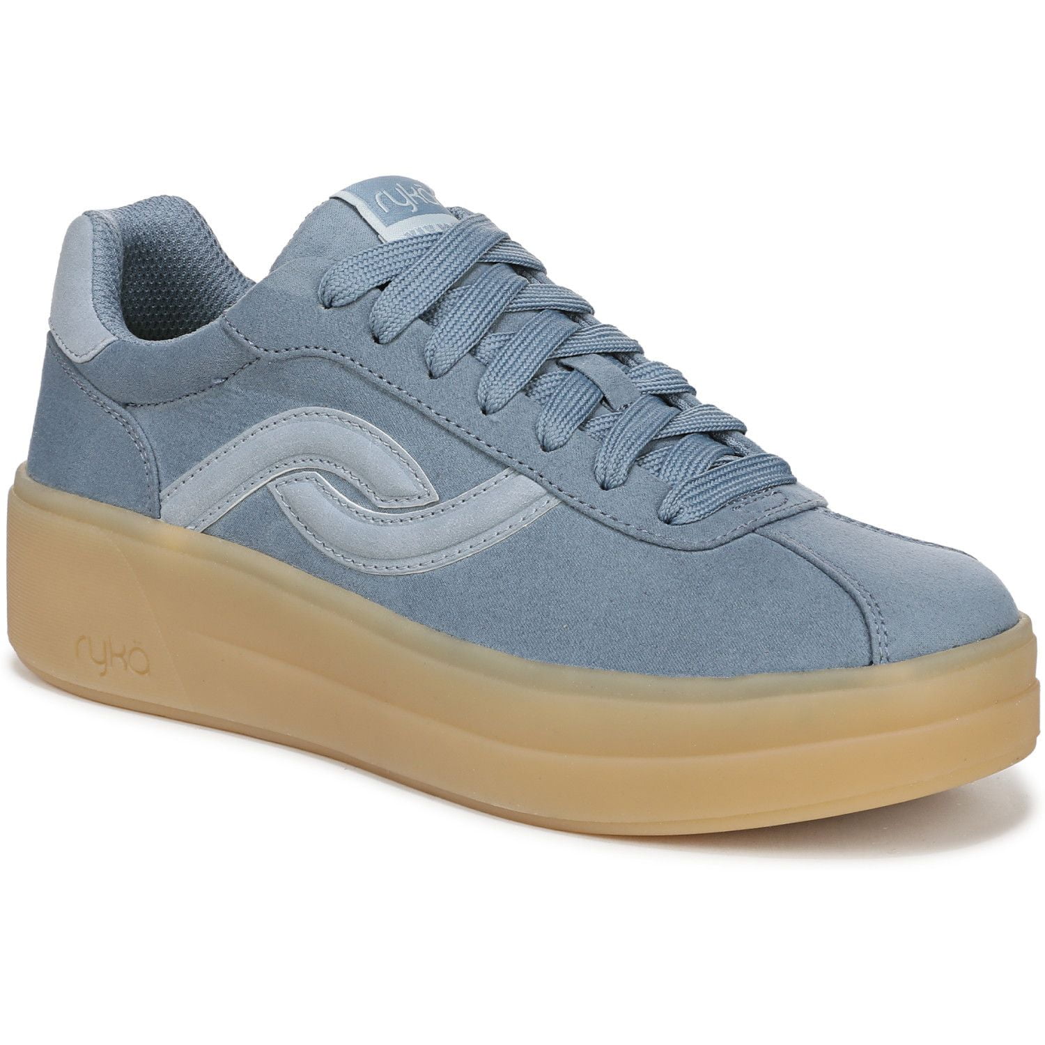 Ryka Viv Max Women's Lace Up Sneakers Color: Citadel Blue Size: 12