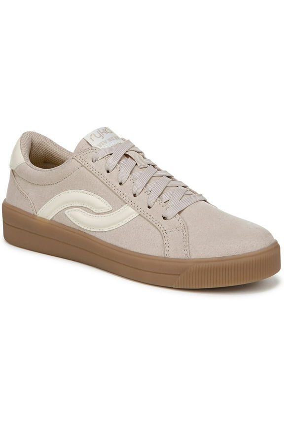 Viv Next Women's Lace-up Sneakers Color: Taupe Size: 5