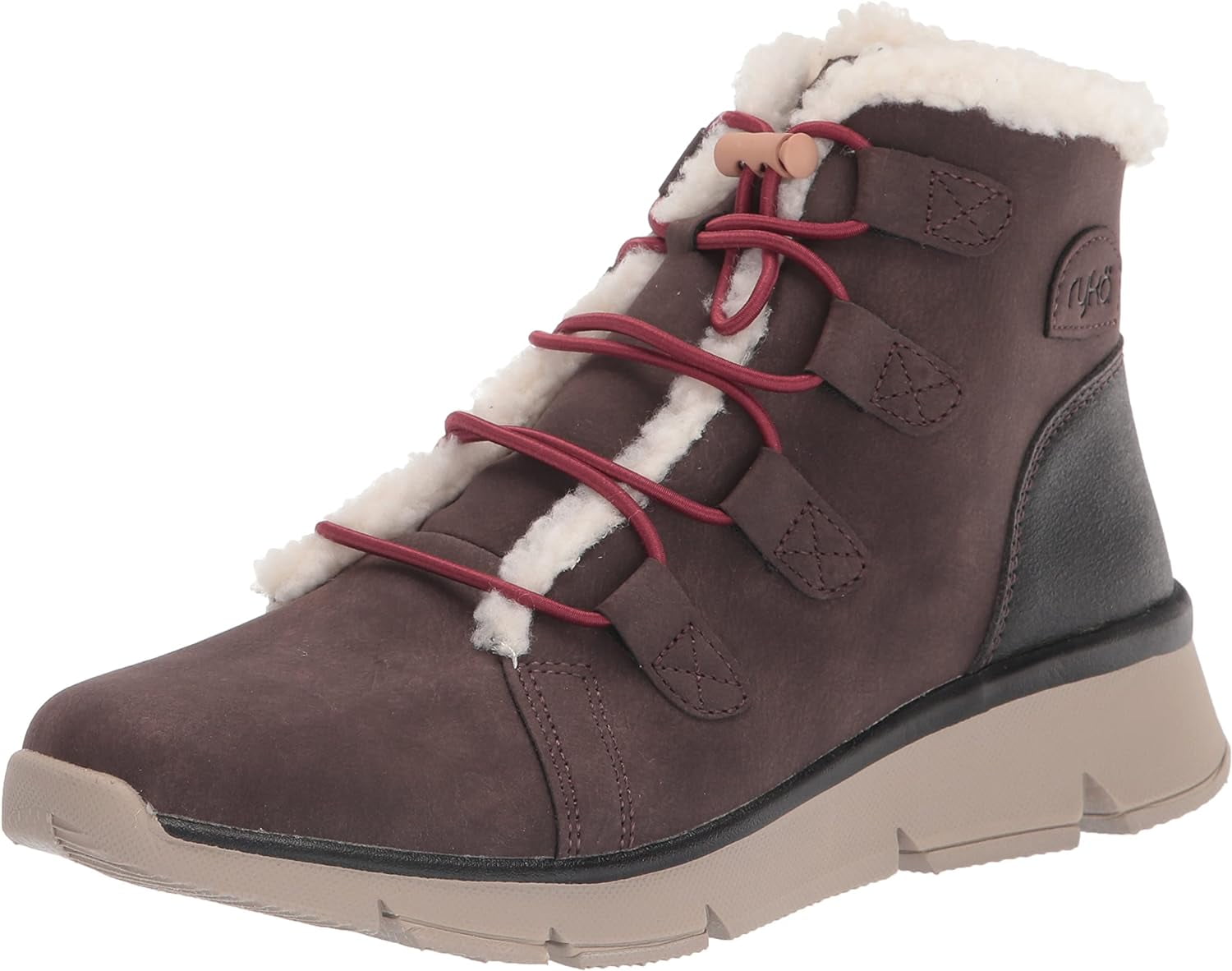 Ryka Women s Chill Out Ankle Boot Coffee Brown 6M Walmart
