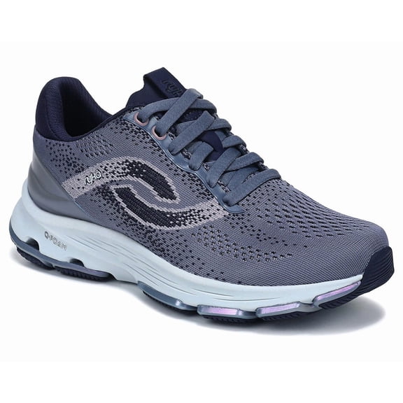 Ryka Women's Devo Stride Lx Walking Sneaker Flintstone Blue 10W