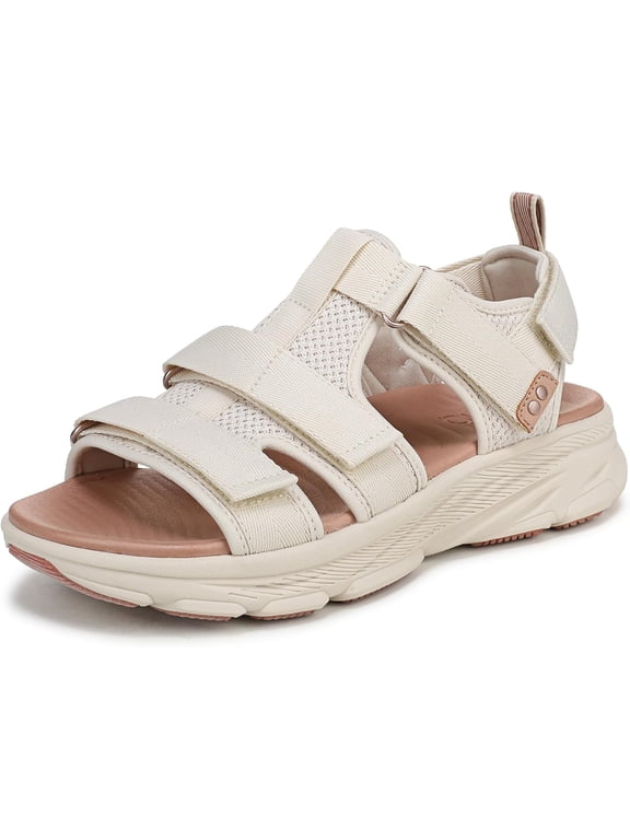 Women's Devotion Max T Strap Strappy Sandal Whitecap Beige 8.5M