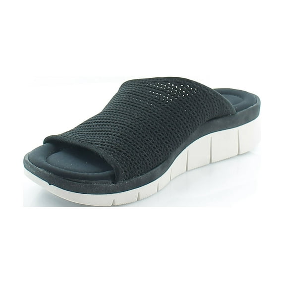 Ryka Women's Ellie Slide Sandal Black 1 9M
