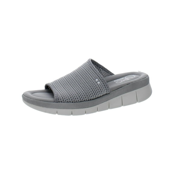 Ryka Women's Ellie Slide Sandal Paloma Grey 6M