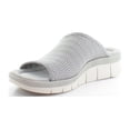 thumbnail image 1 of Ryka Women's Ellie Slide Sandal Paloma Grey 7M, 1 of 8