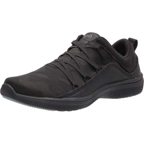Ryka Women's Fate Fitness Slip On Athletic Sneaker Black/Black 6.5W
