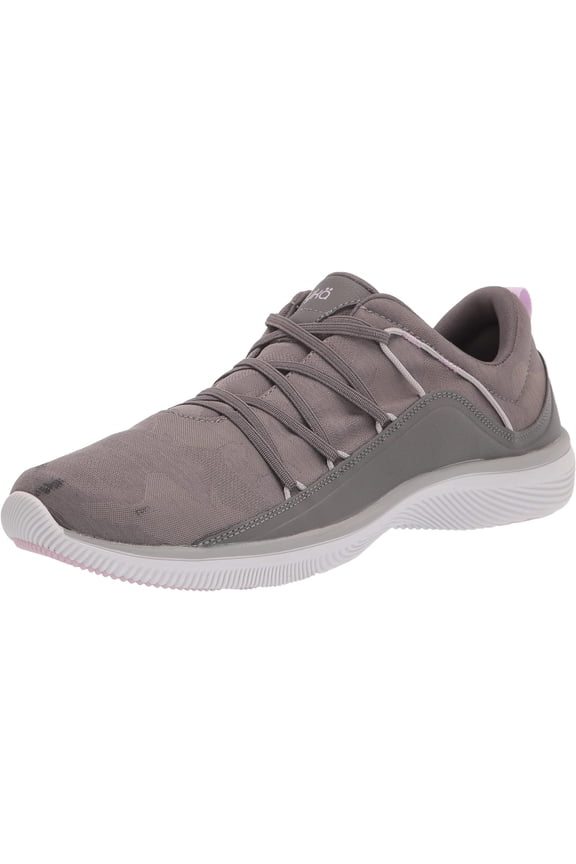 Women's Fate Fitness Slip On Athletic Sneaker Charcoal Grey 6.5W