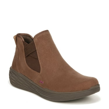 Ryka Women's Noelle Chelsea Ankle Boot Western Brown 10M