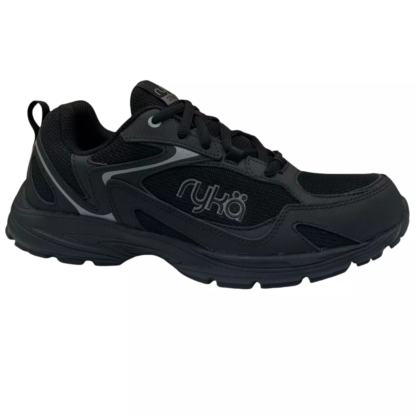 Ryka フィットネスシューズ ブラック Ryka Women's Standout High-performance Fitness Walking Sneakers