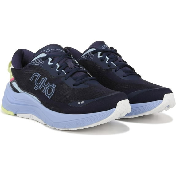 Ryka Women's Utopia Running Sneaker Blue 7.5M