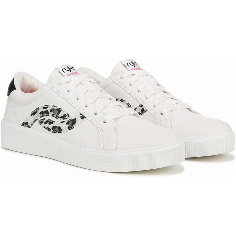 Ryka Women's Viv Next Lace Up Sneaker White Leopard 8.5M - Walmart.com