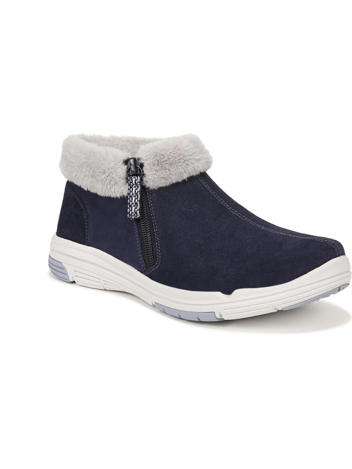 Ryka Womens Anchorage Mid Suede Cold Weather Booties Walmart