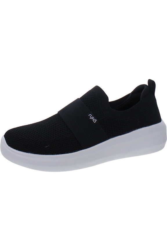 Women's Astrid Knit Slip on Sneaker Black 7M