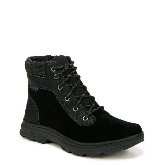 Ryka Womens Brunswick Water Repellent Lace Up Ankle Boot - Medium & Wide Width