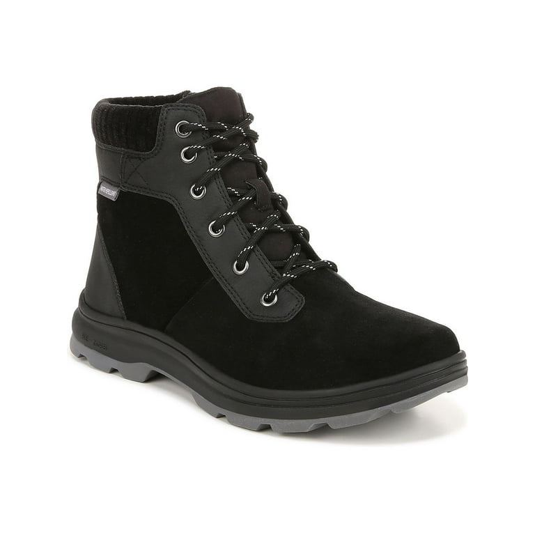 Ryka Womens Brunswick Water Resistant Round Toe Combat Lace up Boots Walmart