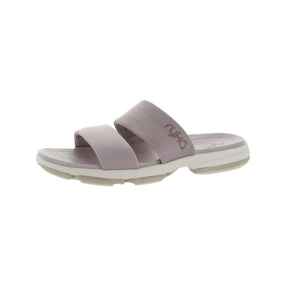 Ryka Women's Diva Slide Sandals Purple Chalk 8.5W