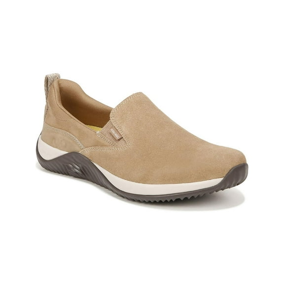 Ryka Womens Echo Moc Suede Performance Slip-On Sneakers
