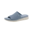 thumbnail image 1 of Ryka Womens Ellie Padded Insole Perforated Slide Sandals, 1 of 1