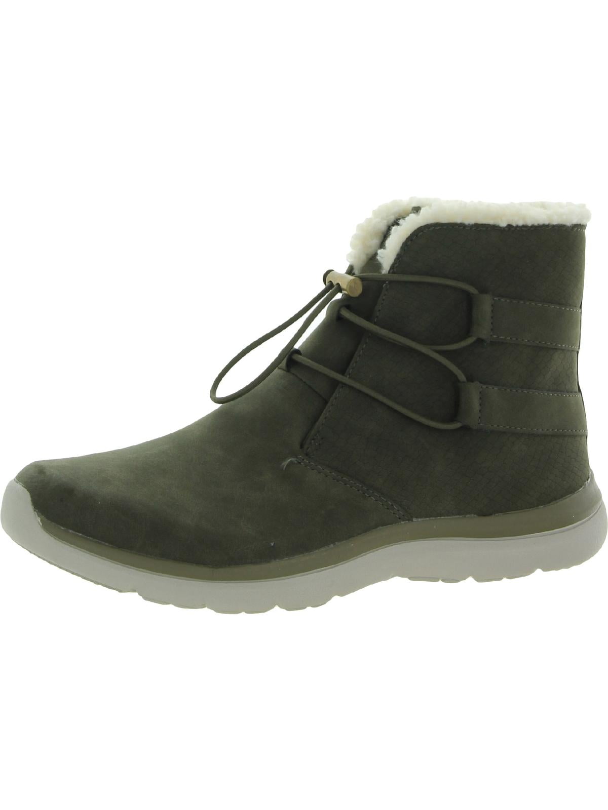 Ryka Womens Evie Exotic Leather Cold Weather Winter & Snow Boots