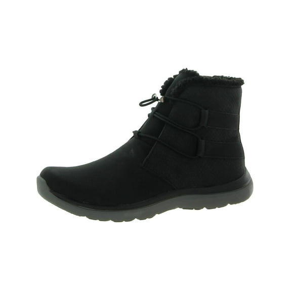 Ryka Womens Evie Exotic Snow Boots Black 7W