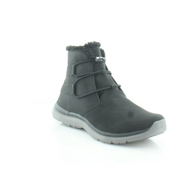 Ryka Womens Evie Exotic Snow Boots Black 7.5M