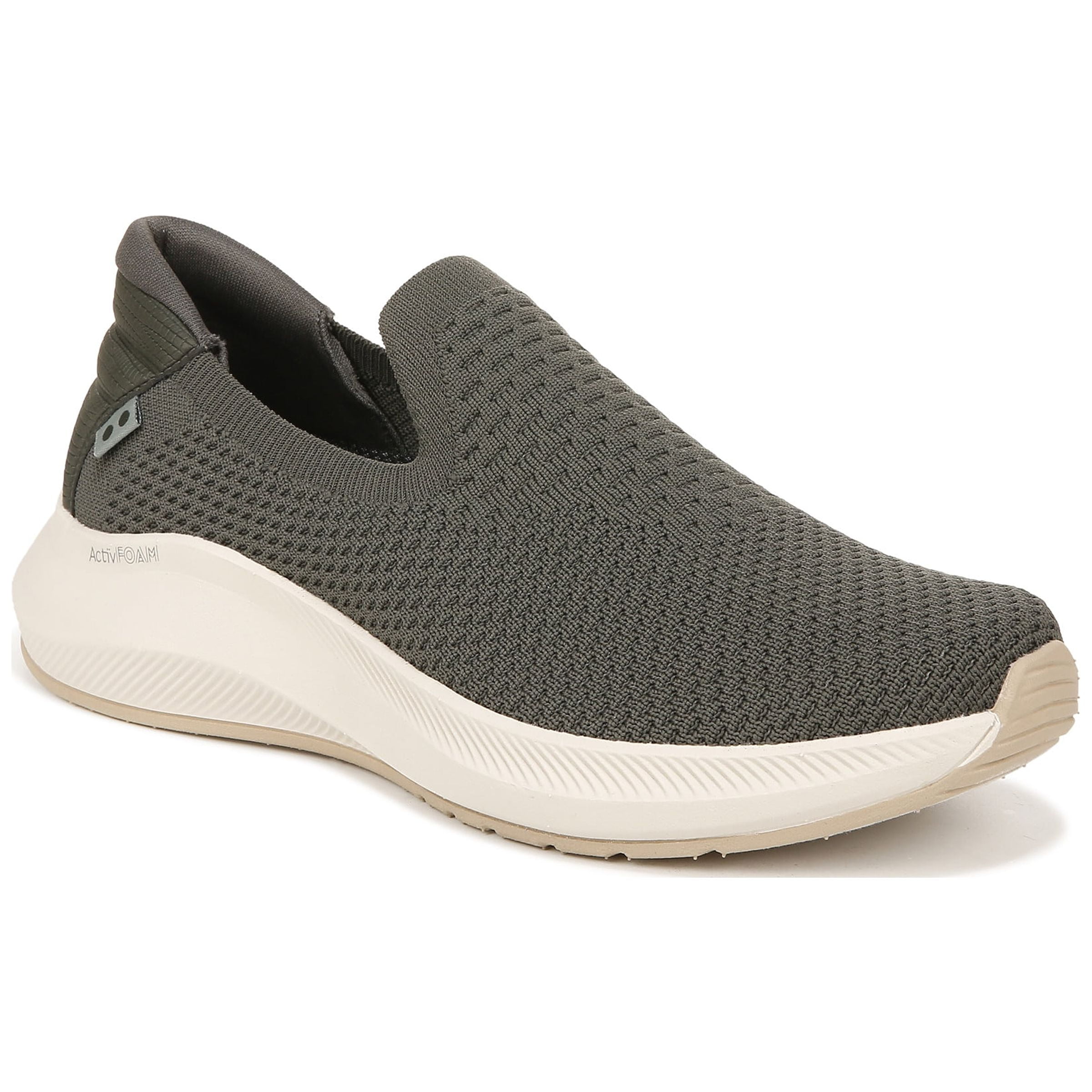 Ryka Talón Estrecho Punta Ancha Zapatillas Ryka Fling Slip-On Mujer - Negro, Talla 37.5 EU, Cómodas Y Sin Cordones Calzado Deportivo Mujer
