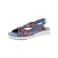 thumbnail image 1 of Ryka Womens  Floral Floral Hook & Loop Slide Sandals, 1 of 3