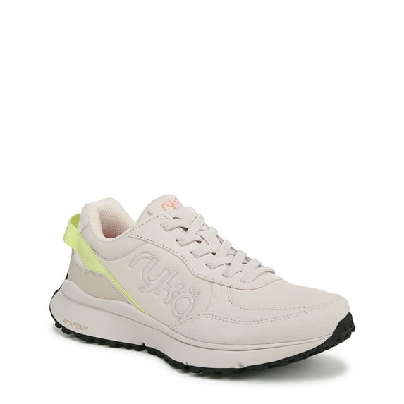 Ryka Womens Jog On Lace Up Sneaker - Medium & Wide Width