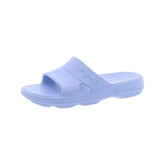 Ryka Womens Restore Slip On Flat Pool Slides