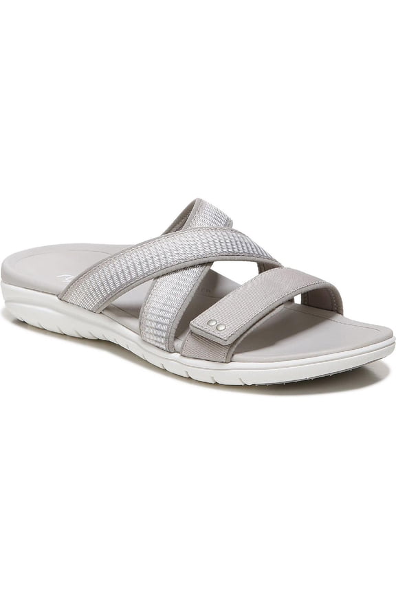 Womens Sage Gray Sandals Size 7.5