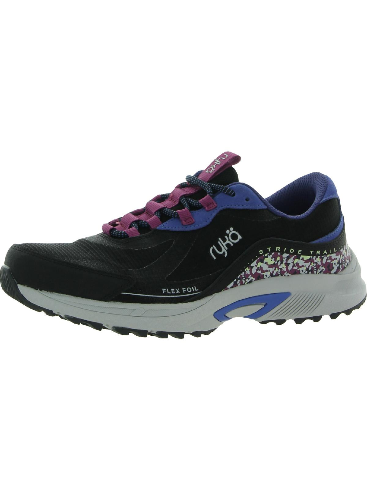 Ryka Womens Stride Trail Lace-Up Activewear Hiking Shoes Walmart