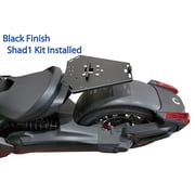 Ryker Luggage Rack Black Small Shad Cases Kit installed NO MAX MOUNT NEEDED.