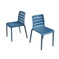 thumbnail image 1 of Rylan Indoor and Outdoor Stackable Chair - Berry Blue - Set of 2, 1 of 7