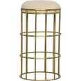 thumbnail image 1 of Ryley Counter Stool-Brass Finish | Stylish Kitchen Seat, 1 of 1