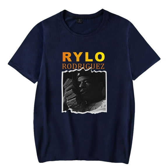 Rylo Rodriguez Unisex Short Sleeve T-shirts Men Women Streetwear Casual Rapper Harajuku Stylish Fashion