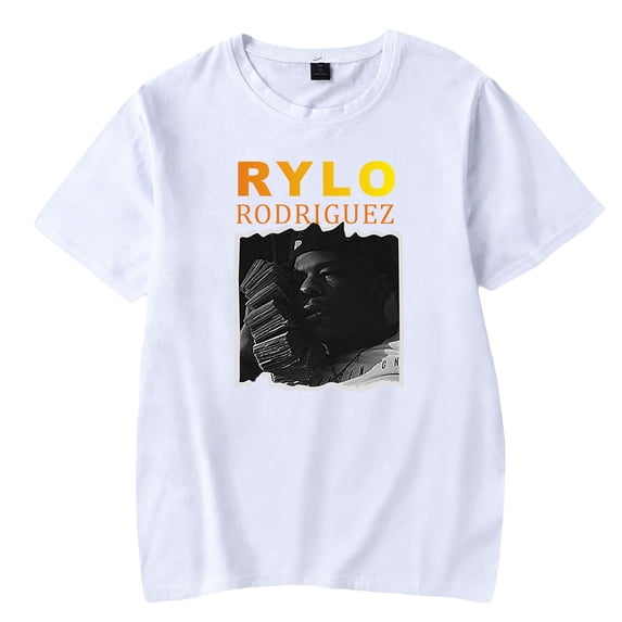Rylo Rodriguez Unisex Short Sleeve T-shirts Men Women Streetwear Casual Rapper Harajuku Stylish Fashion
